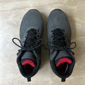 New Balance High Top Gray Suede Athletic Shoes